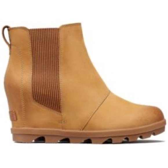 Sorel Joan Of Arctic Wedge II Chelsea Boot in Camel Brown - Picture 11 of 11